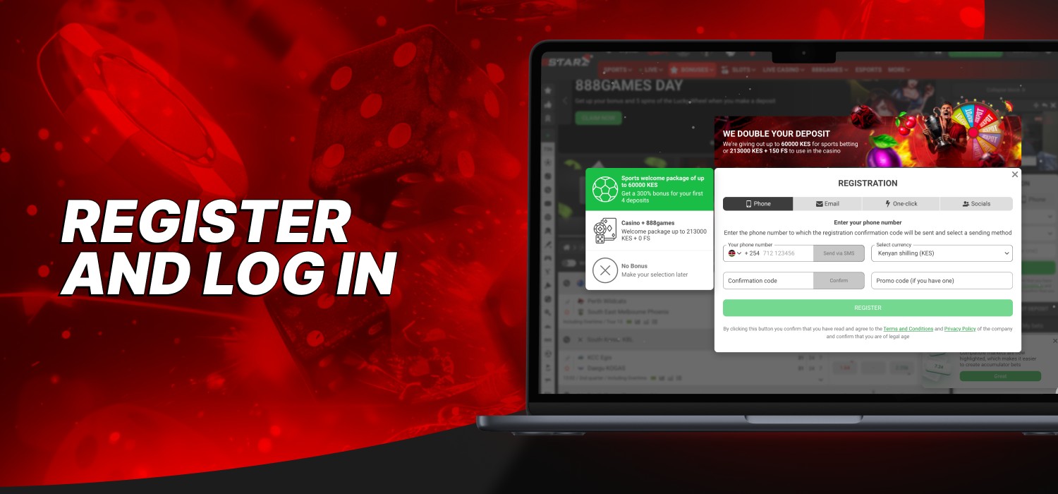 available methods of registration account