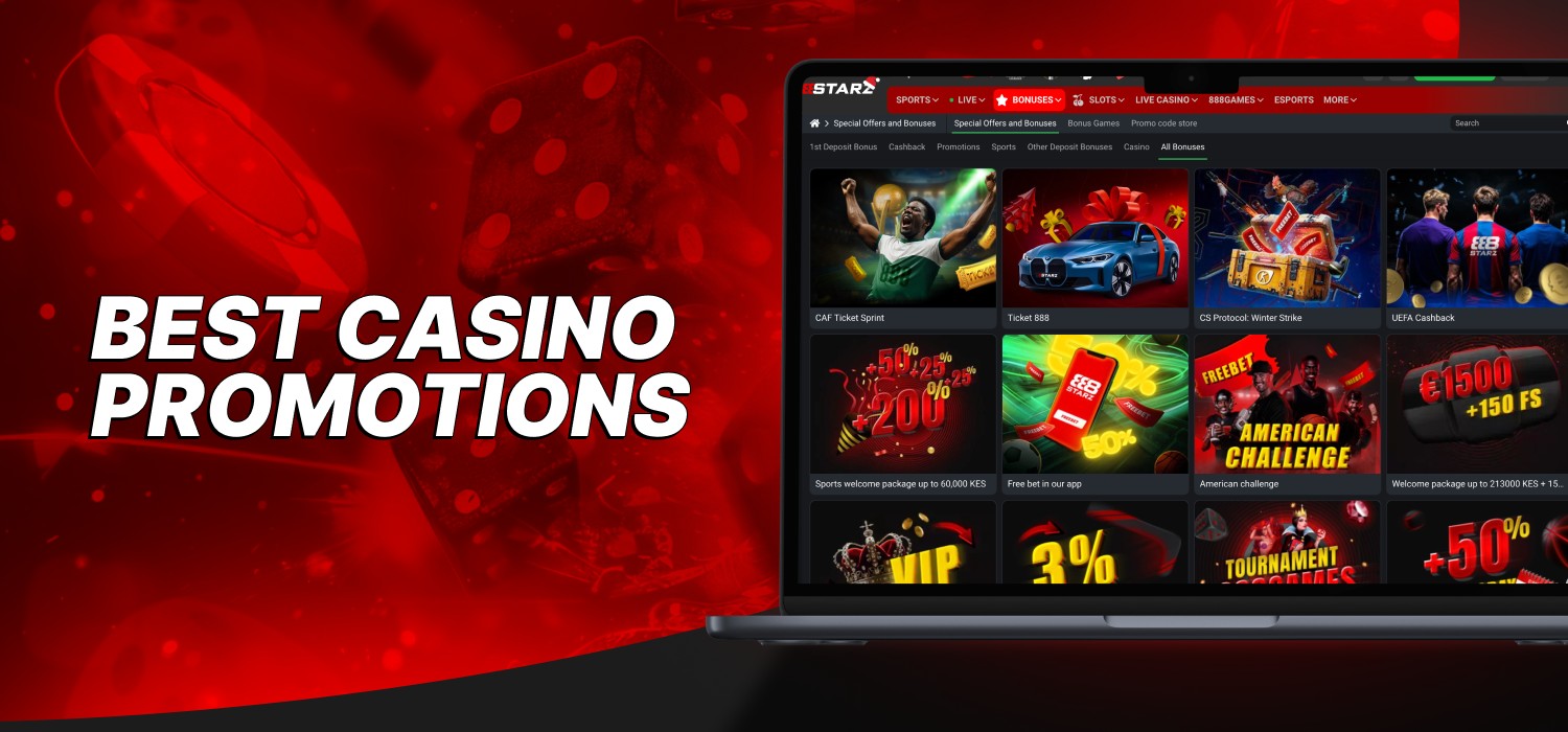 bonuses offers for casino users